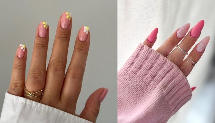 Розовый маникюр - тренд весны 2023: какие дизайны и оттенки выбрать
