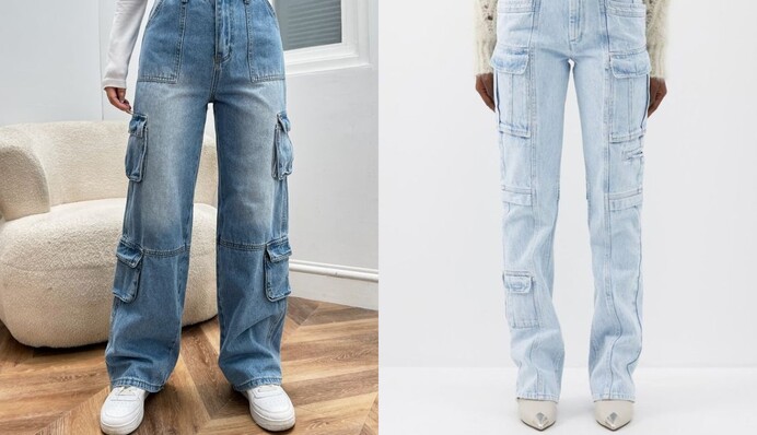 Джинси карго – трендовий фасон 2023 року: як вони виглядають і з чим носити