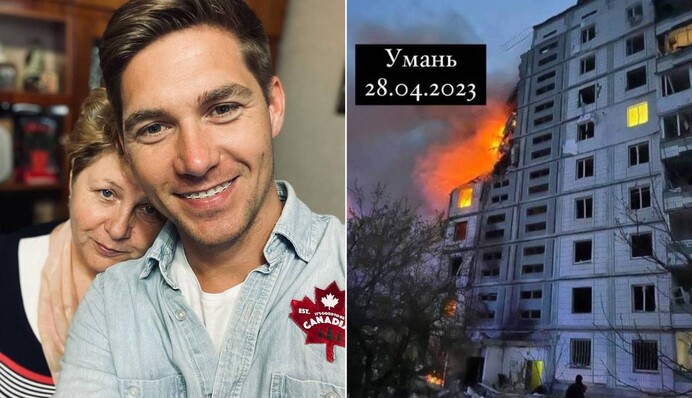 После ночной ракетной атаки Владимир Остапчук рассказал о родителях в Умани