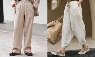 Льняные брюки - большой тренд 2023 года: как выглядят самые модные фасоны