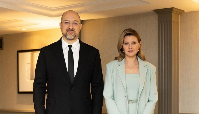 Олена Зеленська подякувала Чарльзу ІІІ за підтримку України в день його коронації: фото