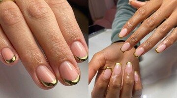 Як виглядає золотий френч – розкішний манікюр, який став трендом весни 2023 року