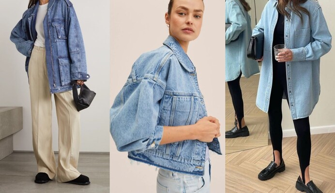 Як виглядають наймодніші джинсові куртки весни 2023 року і з чим їх носити: фото