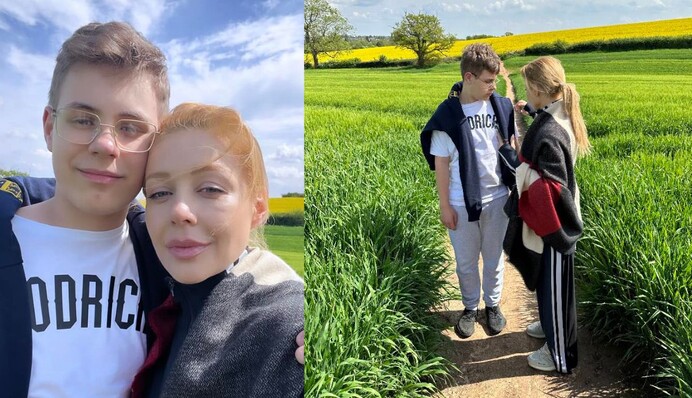 Зовсім дорослий юнак: Тіна Кароль показала сина Веніаміна, з яким святкувала День матері