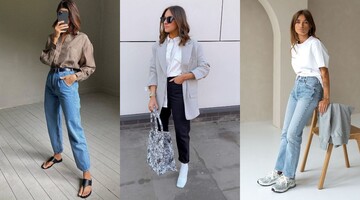 Як виглядають модні джинси мом і з чим їх носити: ідеї образів з фото