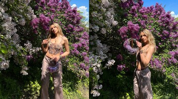 Леся Нікітюк показала, з чим носити наймодніший фасон штанів цього літа: фото