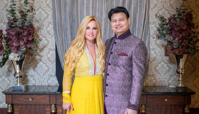 Після заяви про розлучення Камалія відсвяткувала своє 46-річчя з чоловіком-мільярдером у Каннах