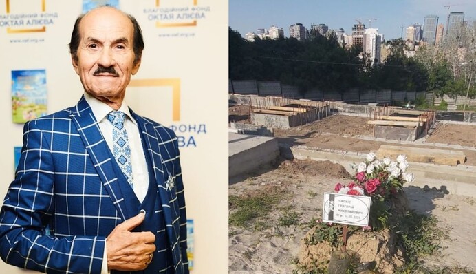 Мережу здивував занедбаний вигляд могили Григорія Чапкіса, який помер 2 роки назад: фото