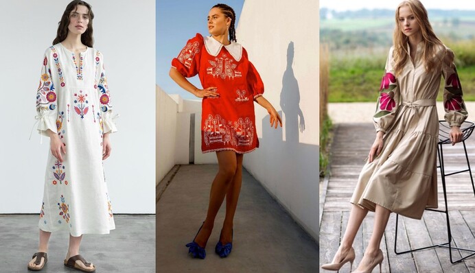 Вышитые платья на выпускной-2023: как выглядят самые модные фасоны