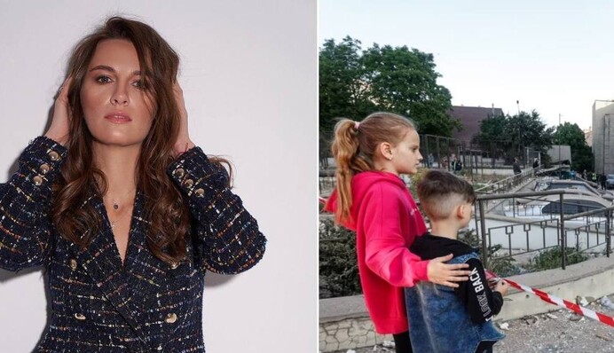 Складно уявити: Христина Решетнік відреагувала на відео з дітьми, в будинок яких прилетів уламок 