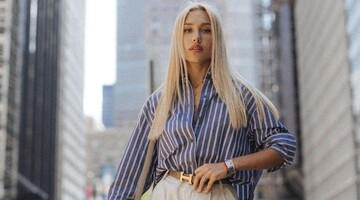 Даша Квиткова показала самый модный фасон шортов на лето 2023 года: фото