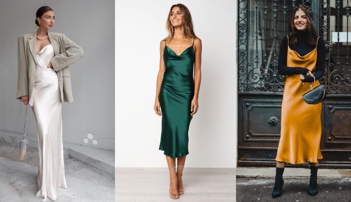 Сукні-комбінації – тренд 2023 року: які моделі підійдуть для випускного вечора