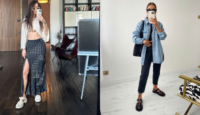 Надя Дорофєєва показала, як виглядають наймодніші сандалі літа 2023 року: фото