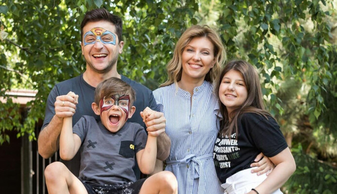 Мої діти в Україні: Володимир Зеленський відповів, чому не вивіз доньку і сина за кордон