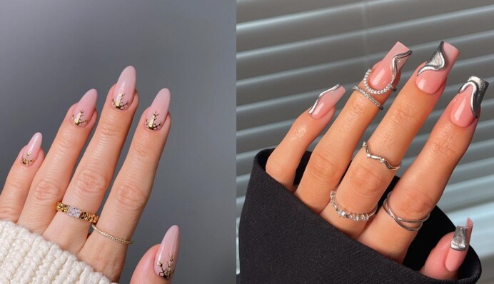 Блестящий маникюр на выпускной: какие дизайны будут выглядеть модно и празднично