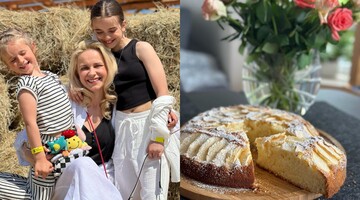 Лилия Ребрик поделилась простым рецептом пышного яблочного пирога