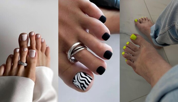 Френч, нюд и акцентный ноготь: как выглядит модный педикюр на лето 2023 года