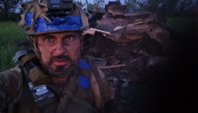 Олег Сенцов розповів про важкий день контрнаступу і показав чесне фото з передової