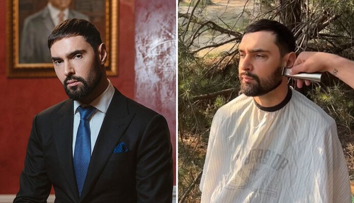 Віталію Козловському в армії поголили бороду і вуса: як тепер виглядає співак