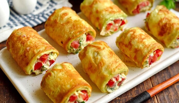 Рецепт кабачковых рулетиков с плавленым сыром, которые очень легко готовятся