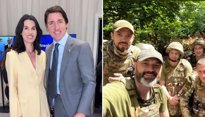 Маша Єфросиніна на саміті НАТО показала, як її підтримує чоловік-військовий