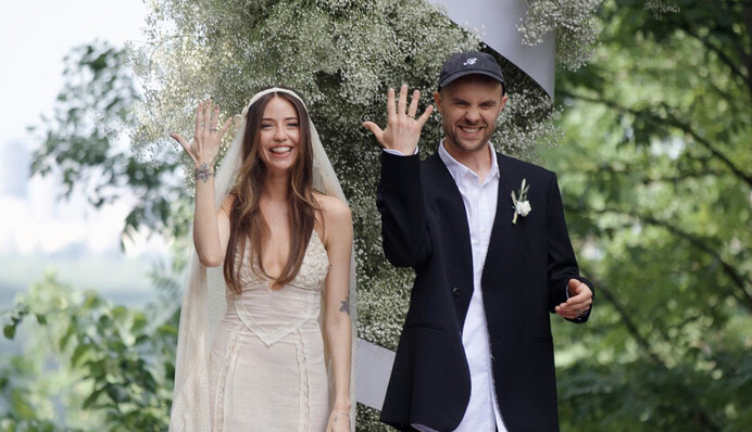 Надя Дорофєєва і Міша Кацурін підтвердили чутки про одруження і показали весільні фото