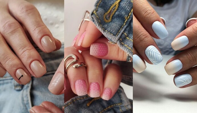 Ідеї ніжного манікюру на короткі нігті: які кольори та дизайни обрати