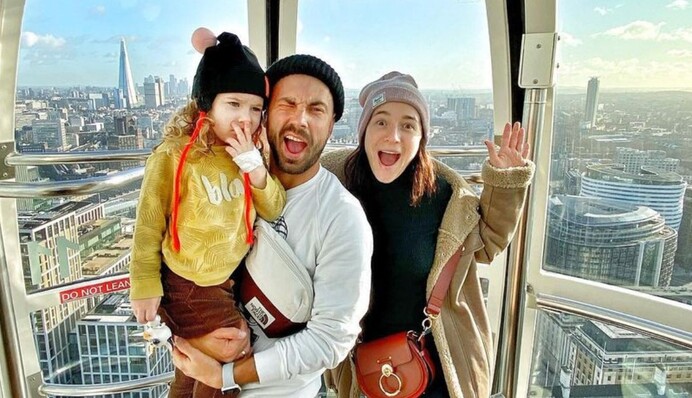 Жена Андрея Беднякова привезла детей в Украину впервые с начала полномасштабной войны