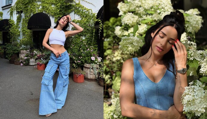 Злата Огневич показала, как выглядят модные джинсы 2023 года: фото