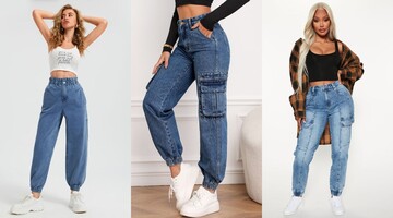 Як виглядають жіночі джинси джогери, які стали зручним трендом 2023 року: фото