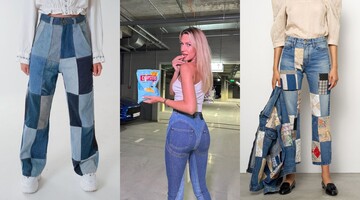 Леся Нікітюк показала незвичайний фасон джинсів, який увійшов у моду в 2023 році: фото