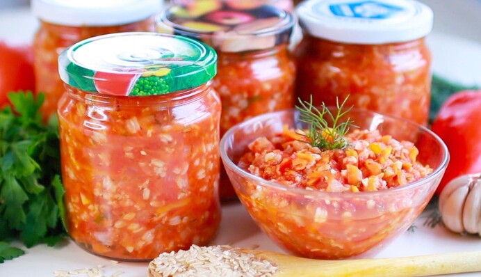 Салат з рисом 