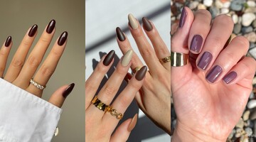 Відтінки кави та вина: які кольори нігтів будуть модними цієї осені