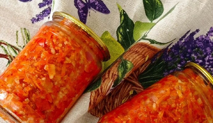 Завтрак туриста – классика консервации: как приготовить этот овощной салат на зиму
