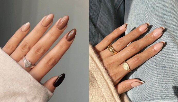 Бежевий, коричневий та відтінки кави: які кольори манікюру будуть модними восени 2023 року