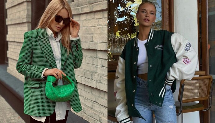 Що носити ранньої осені: ідеї стильних образів із жакетом і бомбером