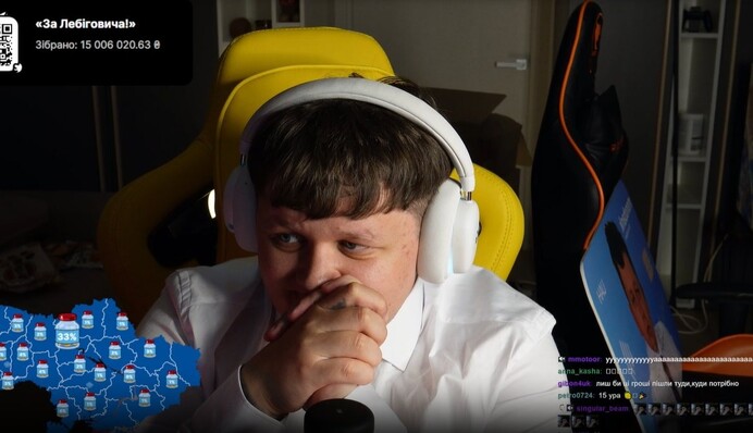 Вибори Лебіговича: стример Лебіга зібрав для ЗСУ рекордні 19 млн. грн завдяки жарту