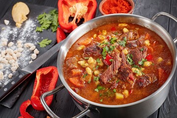 Бограч – это сытное первое блюдо с мясом и овощами: как его готовят на Закарпатье
