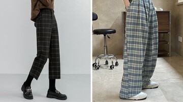 Брюки в клетку – большой тренд осени 2023 года: как выглядят самые модные фасоны