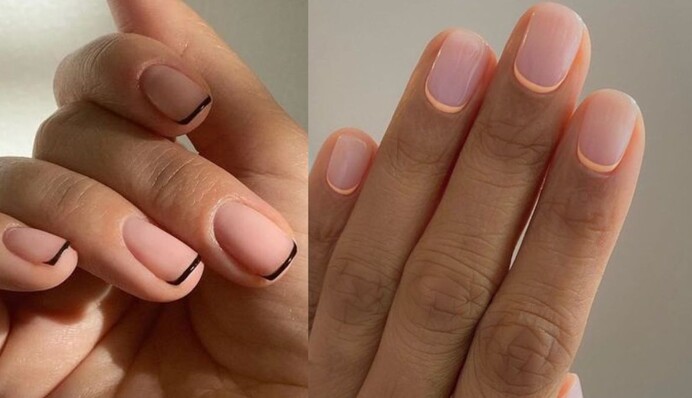 Классические и современные варианты французского маникюра, которые остаются трендовыми в 2023 году