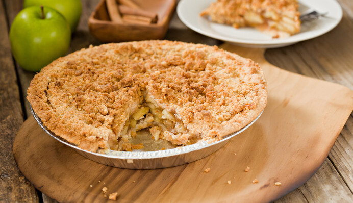 Болгарский пирог с яблоками называют 