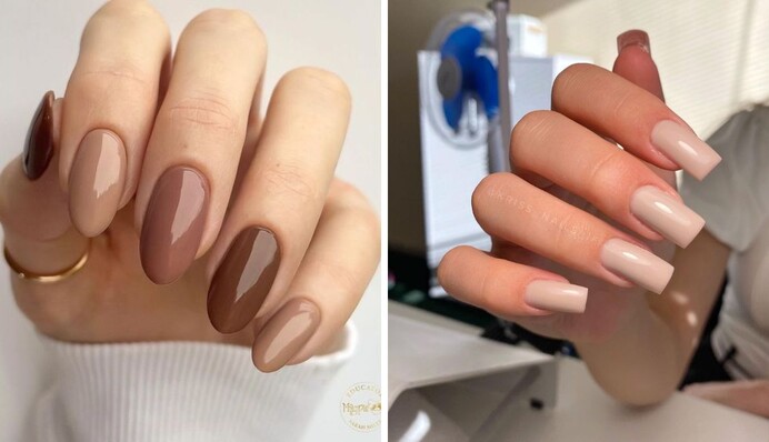 Нігті кольору лате стали осіннім трендом манікюру: як вони виглядають