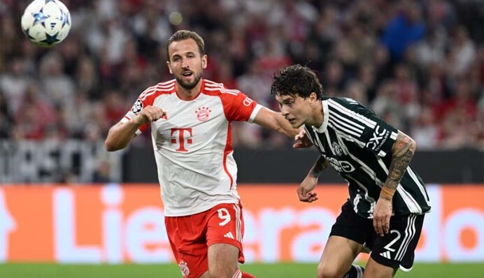 Бавария - Манчестер Юнайтед - 4:3 фантастическое зрелище в Мюнхене