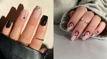 Осінній манікюр на Хелловін-2023: як оригінально прикрасити нігті