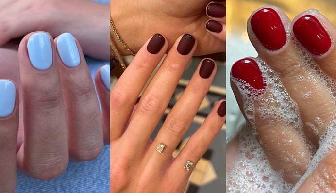 Топ-5 цветов маникюра, которые будут на пике популярности в октябре 2023 года: фото