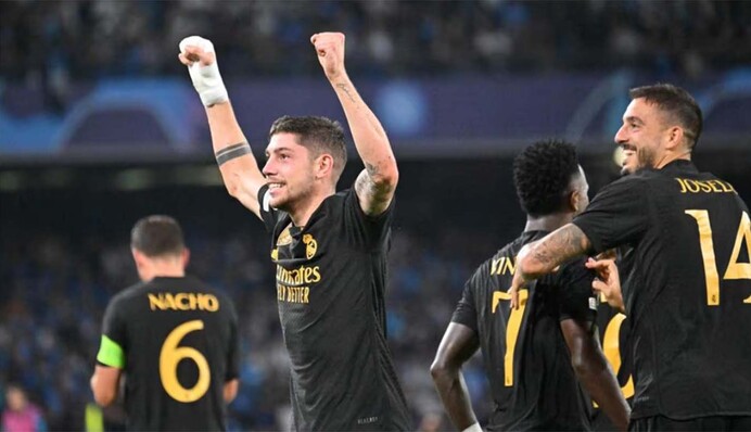 Наполи - Реал - 2:3 триумф Королевского клуба на 