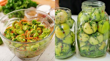 Что делать с зелеными помидорами: выручит рецепт по-корейски и в маринаде с чесноком