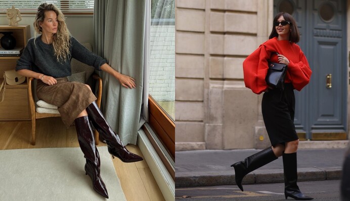 Чоботи в стилі 1980-х повернулися в моду: як виглядає трендове осіннє взуття