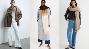 Які теплі шарфи будуть модними цієї зими: тренди 2023-2024 року
