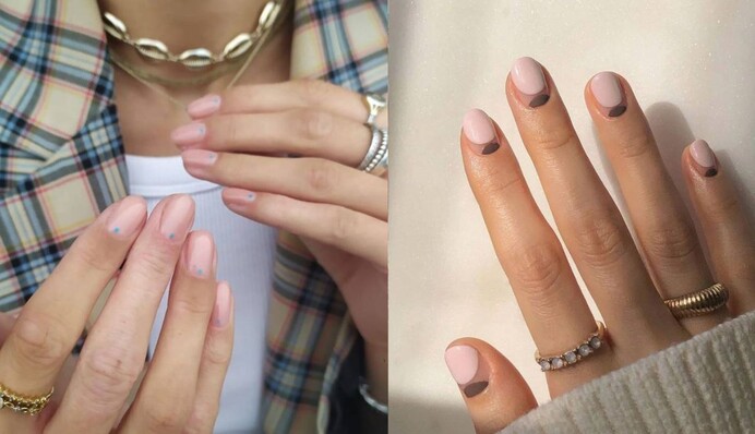 Нюдовый маникюр может быть разным: современные варианты в нейтральных цветах